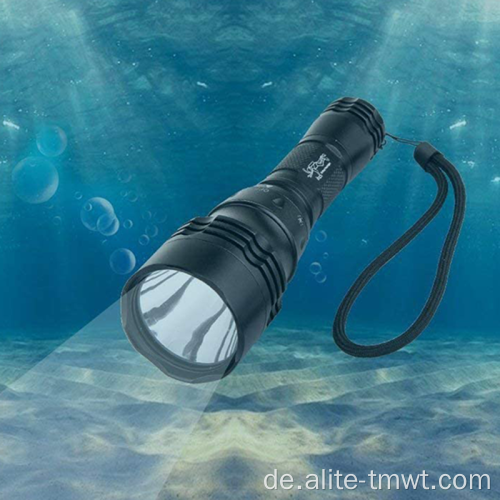 Diving LED Taschenlampe Tauch -Taschenlampen -Torch